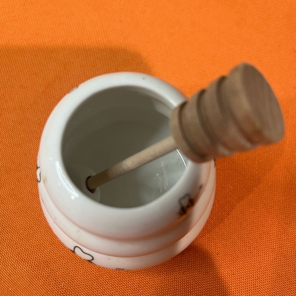 Ceramic Honey Pot with Dipper - Picture 3 of 11